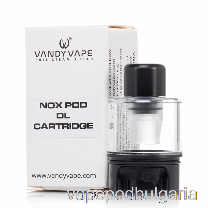 Vape Bulgaria Vandy Vape Nox Replacement Pods [dl] 4.5ml Nox Pod